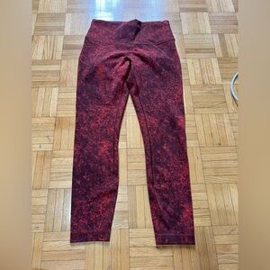 Lululemon Wunder train legging